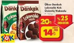 ÜLKER DANKEK LOKMALIK KEK ÜZÜMLÜ/KAKAOLU